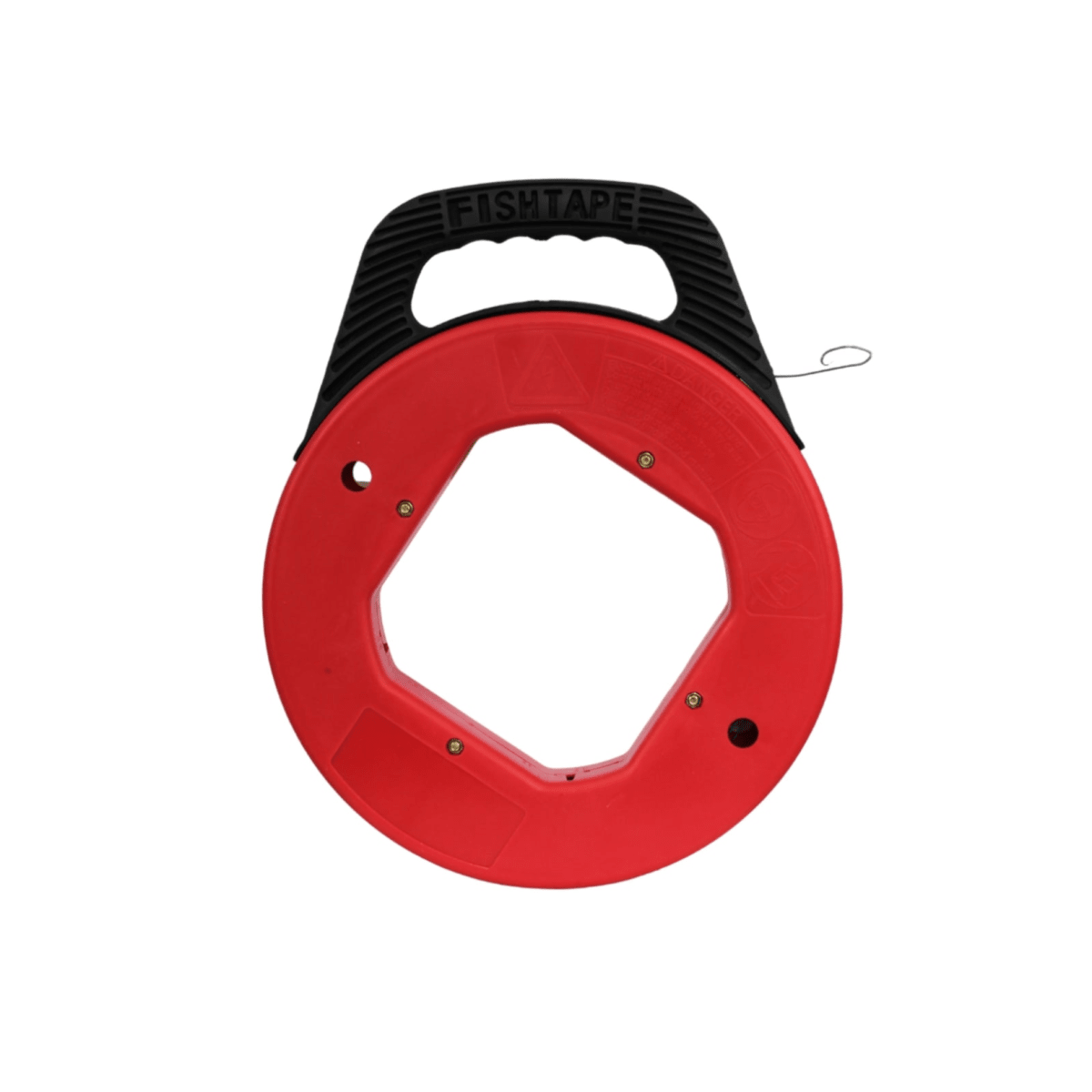 Laucha Pasacable de Acero con Punta Tiradora 30 Mts Incluye Carrete2
