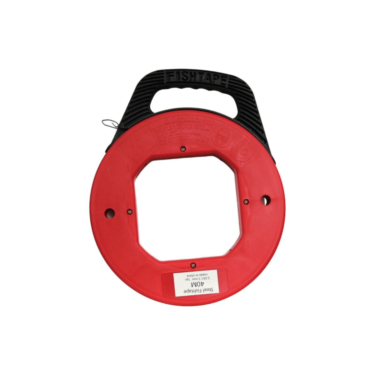 Laucha Pasacable de Acero con Punta Tiradora 40 Mts Incluye Carrete4