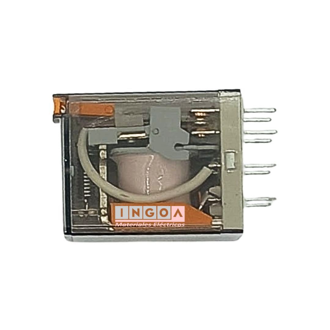 Mini Rele Octal 8Pines Bobina 24Vac 2NC + 2NO6
