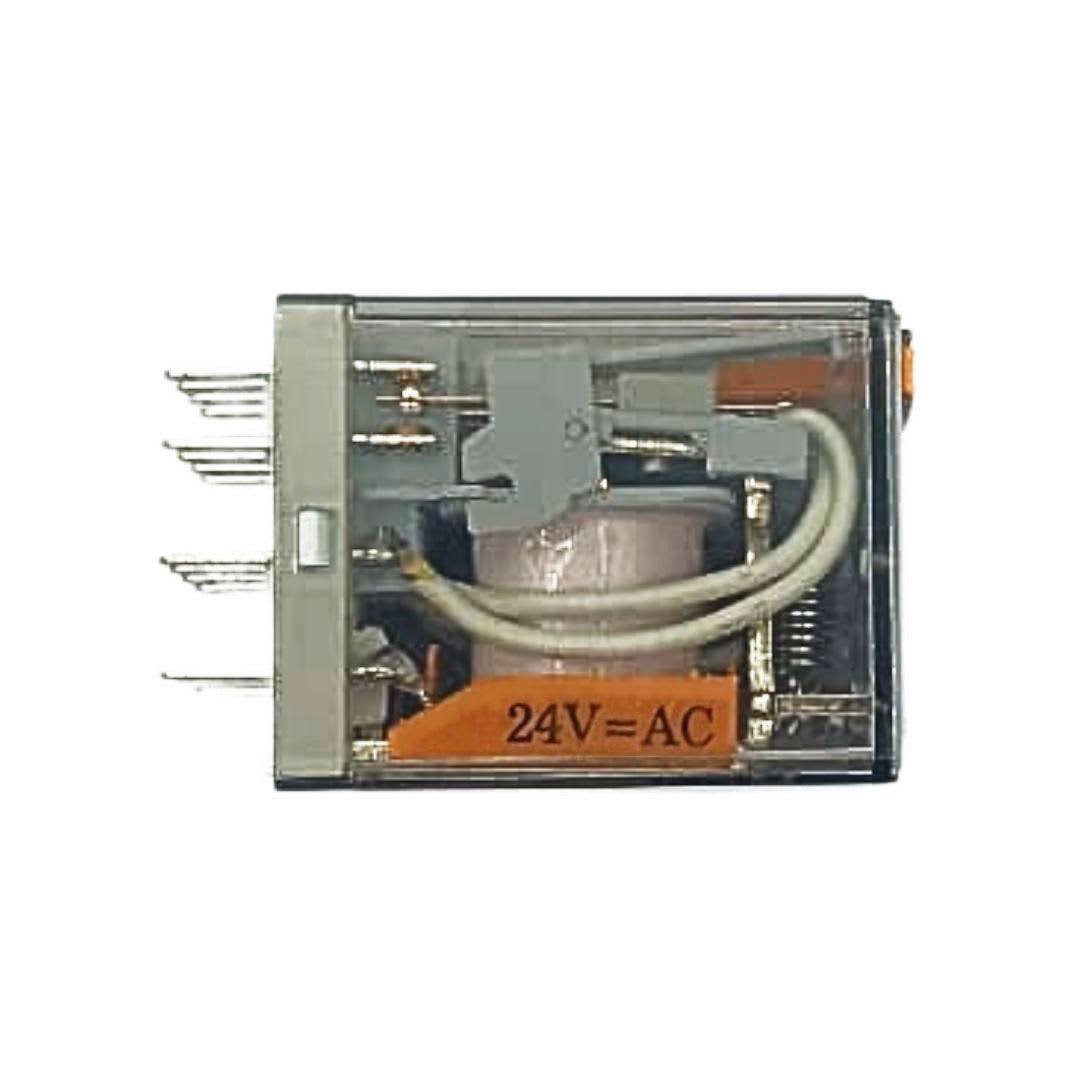 Mini Rele 14Pines Bobina 24Vac 4NC + 4NO 0