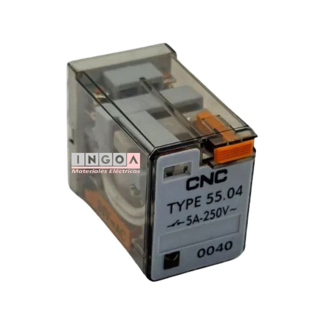 Mini Rele 14Pines Bobina 24Vac 4NC + 4NO5