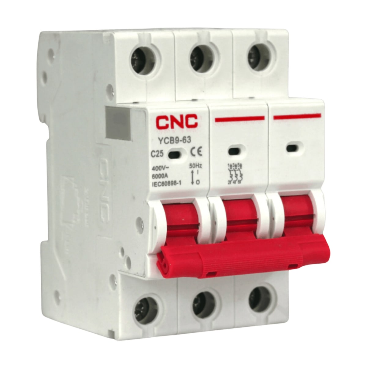 Int. Automatico CNC 3x25A 6KA C 0