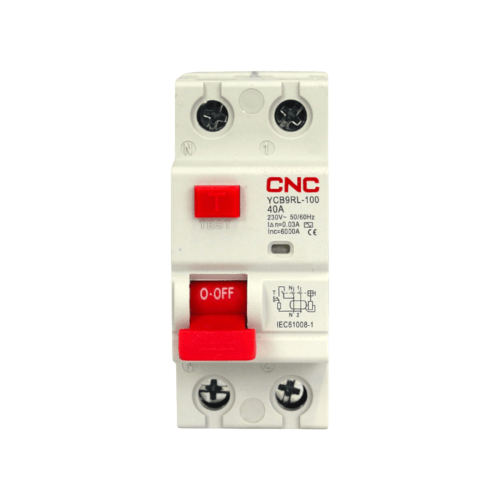 Int. Diferencial CNC 2x40A 30mA Clase AC2