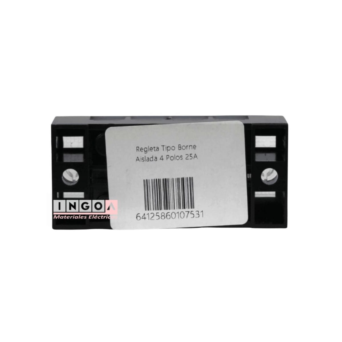 Regleta de Conexion Aislada 4P 25A - Vista 3