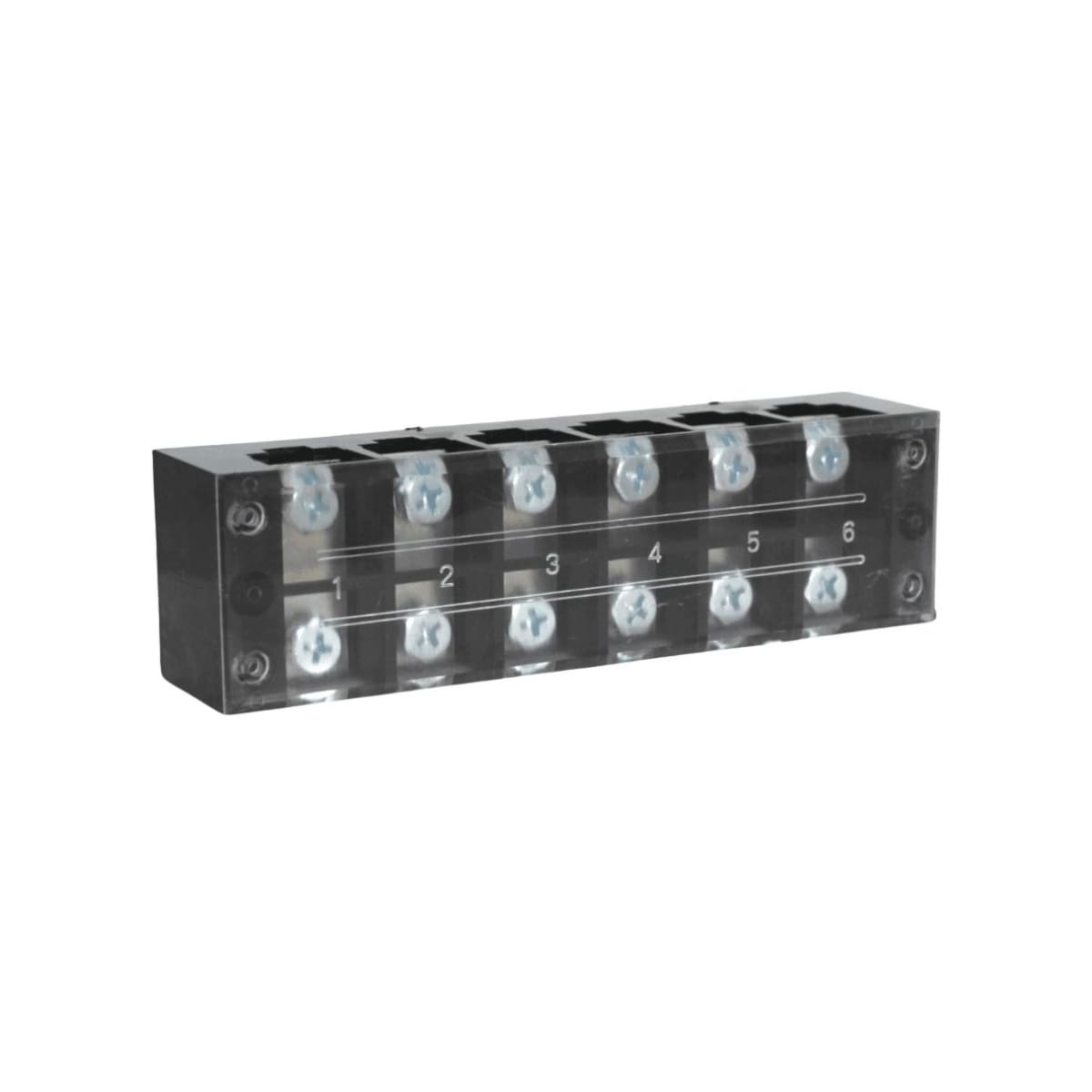 Regleta de Conexion Aislada 6P 25A 0