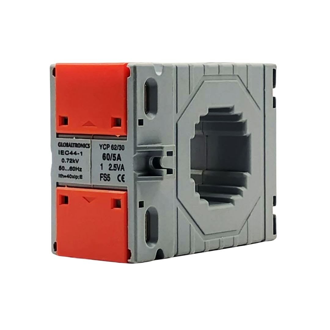 Transformador de Corriente Toroide 60/5A Clase 1 Globaltronics 0