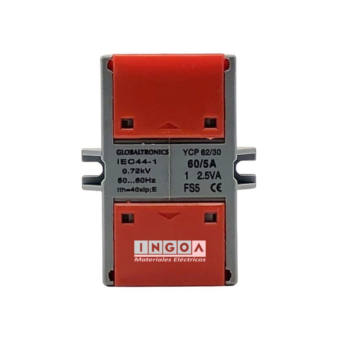 Transformador de Corriente Toroide 60/5A Clase 1 Globaltronics - Vista 2