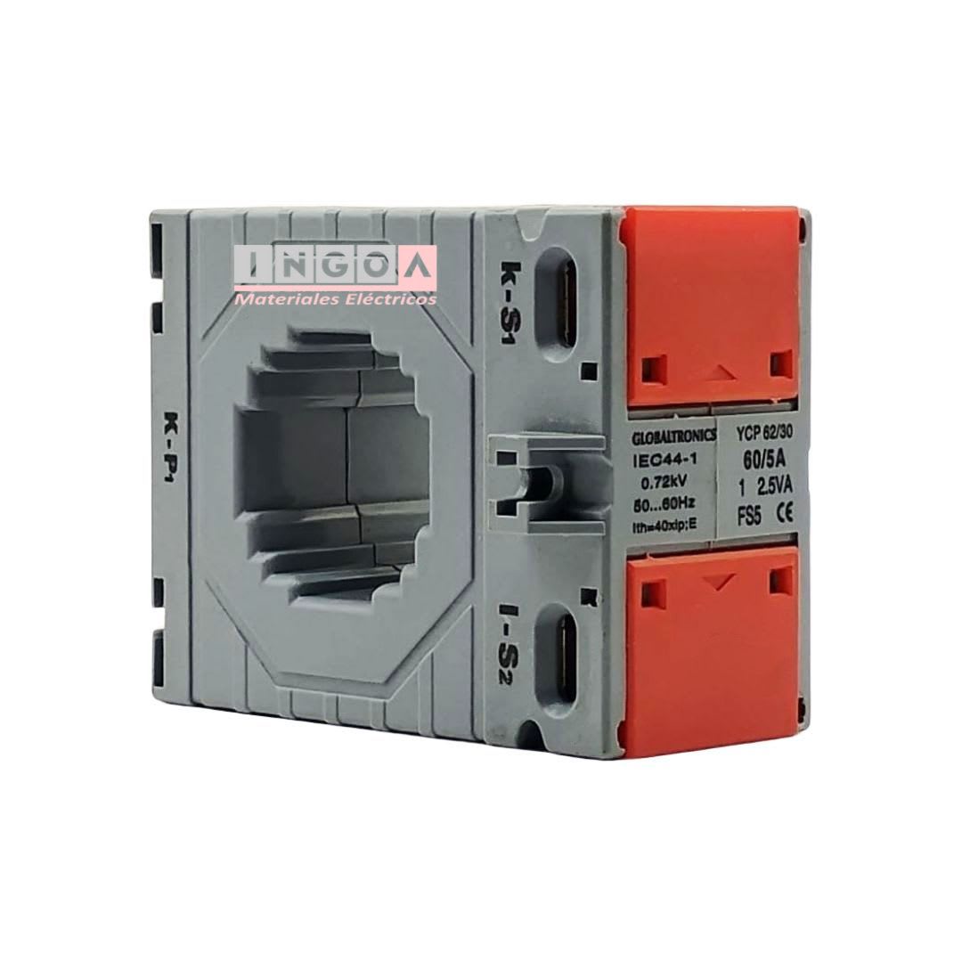 Transformador de Corriente Toroide 60/5A Clase 1 Globaltronics3