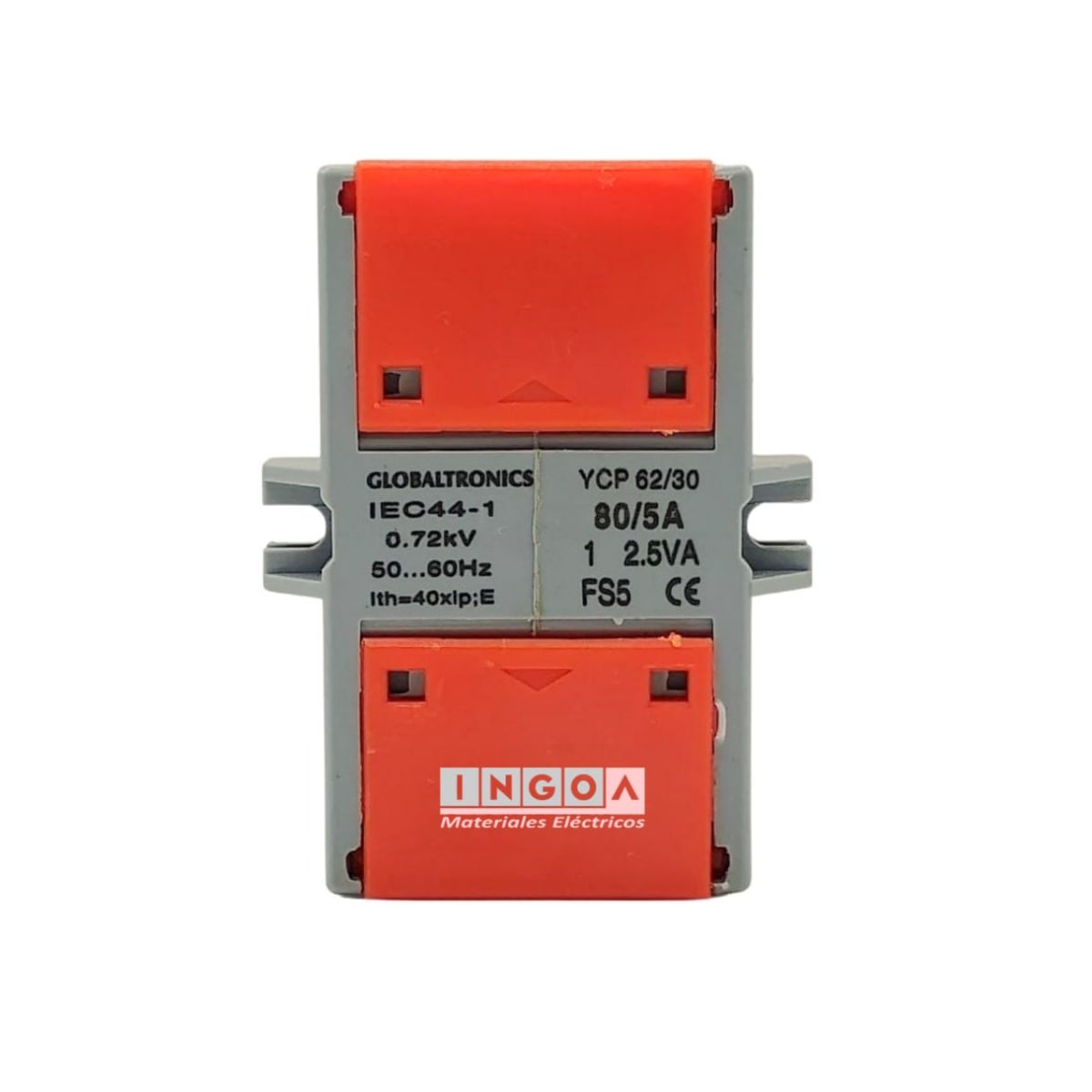 Transformador de Corriente Toroide 80/5A Clase 1 Globaltronics - Vista 3