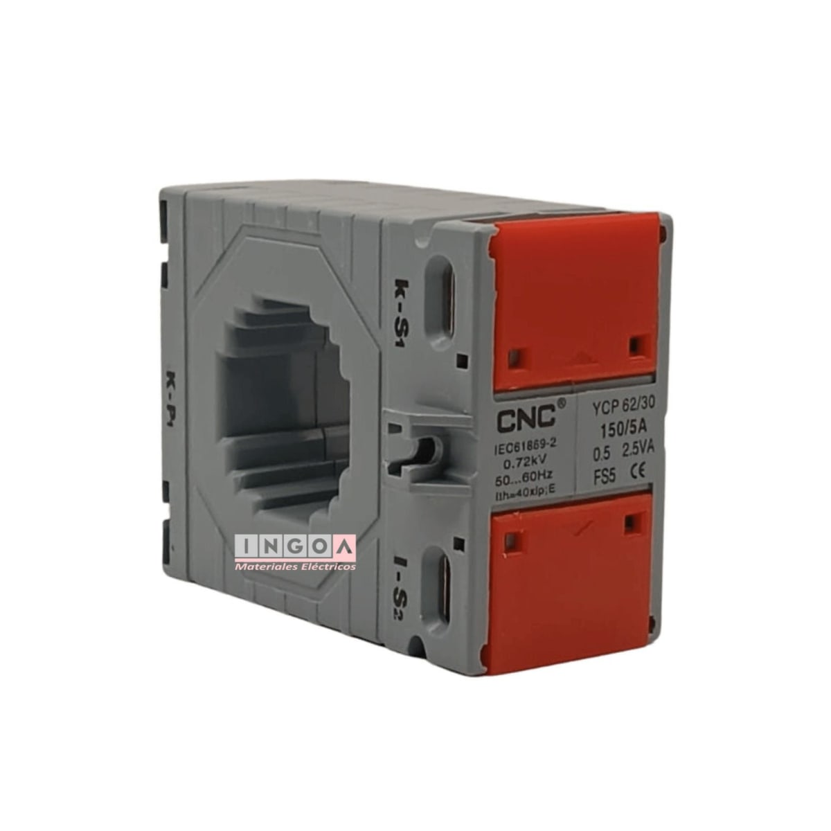 Transformador de Corriente Toroide 150/5A Clase 0.5 CNC - Vista 3