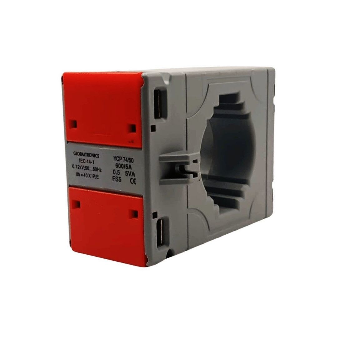 Transformador de Corriente Toroide 600/5A Clase 0.5 Globaltronics 0