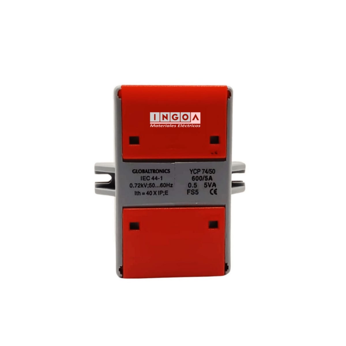 Transformador de Corriente Toroide 600/5A Clase 0.5 Globaltronics - Vista 2