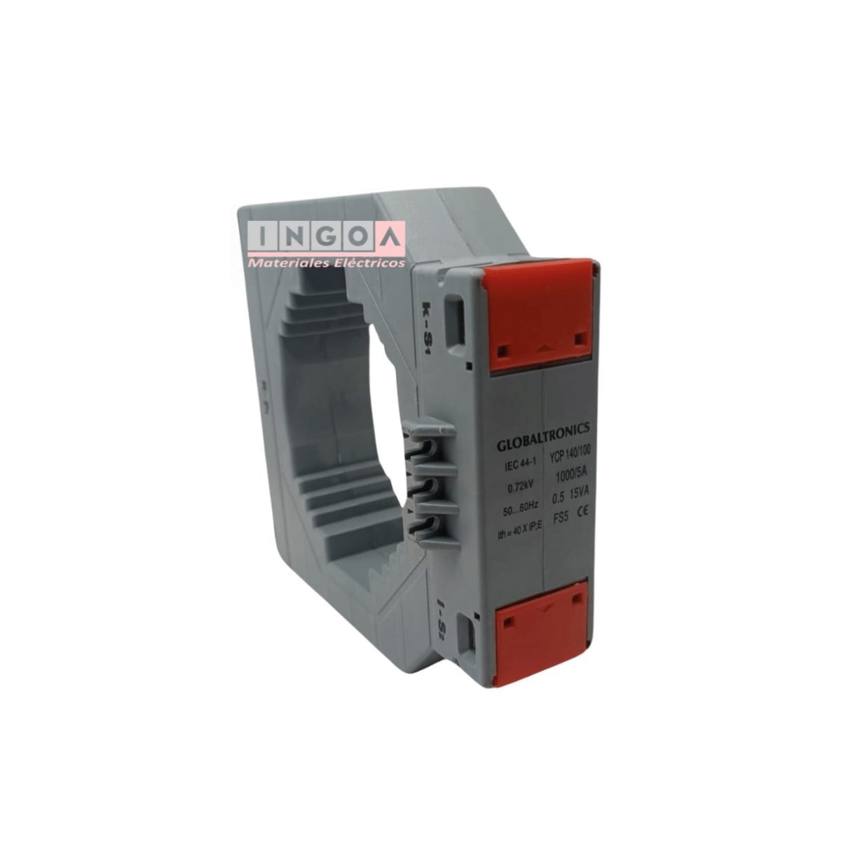 Transformador de Corriente Toroide 1000/5A Clase 0.5 Globaltronics - Vista 2
