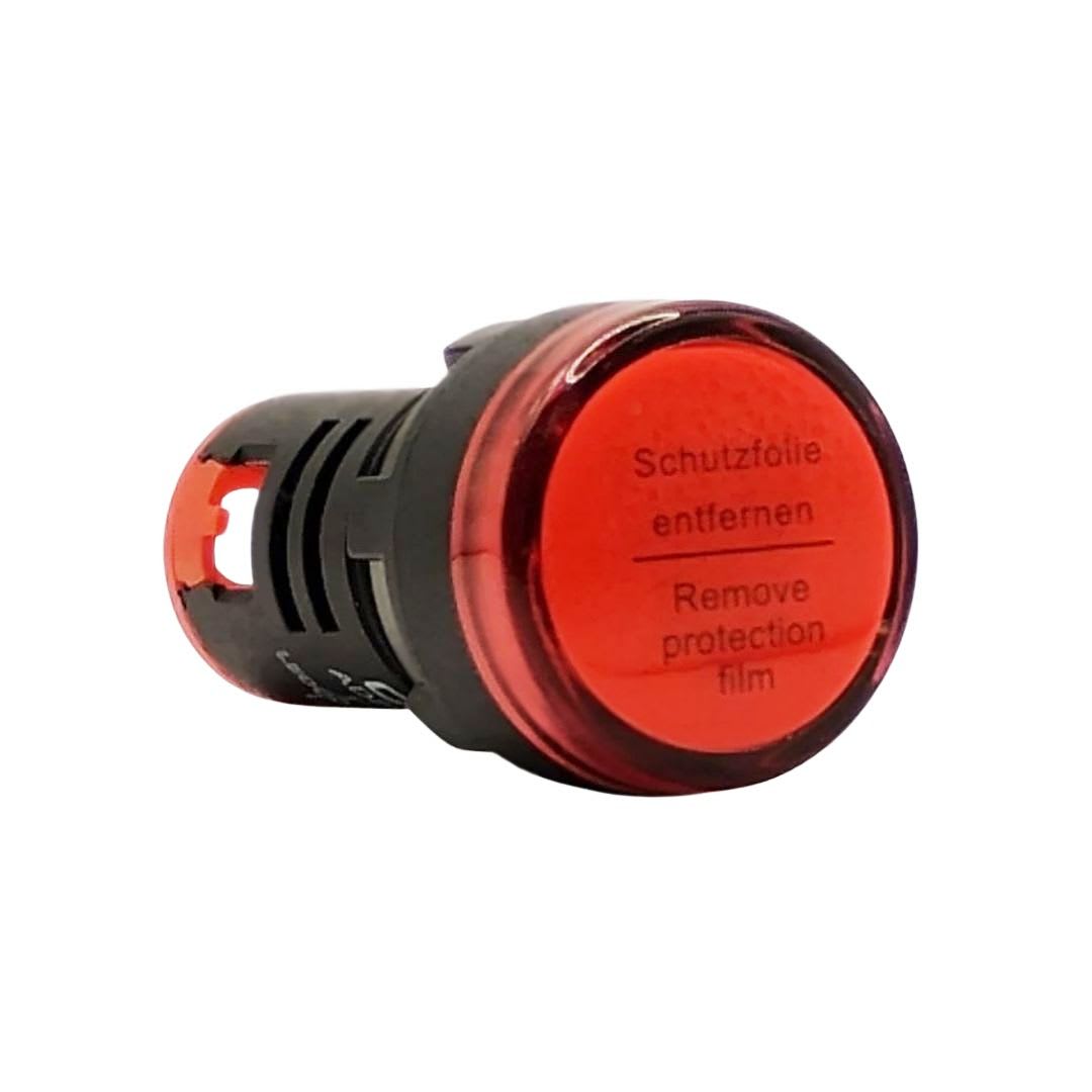 Luz Piloto Led Rojo 24VAC/DC 22mm 0