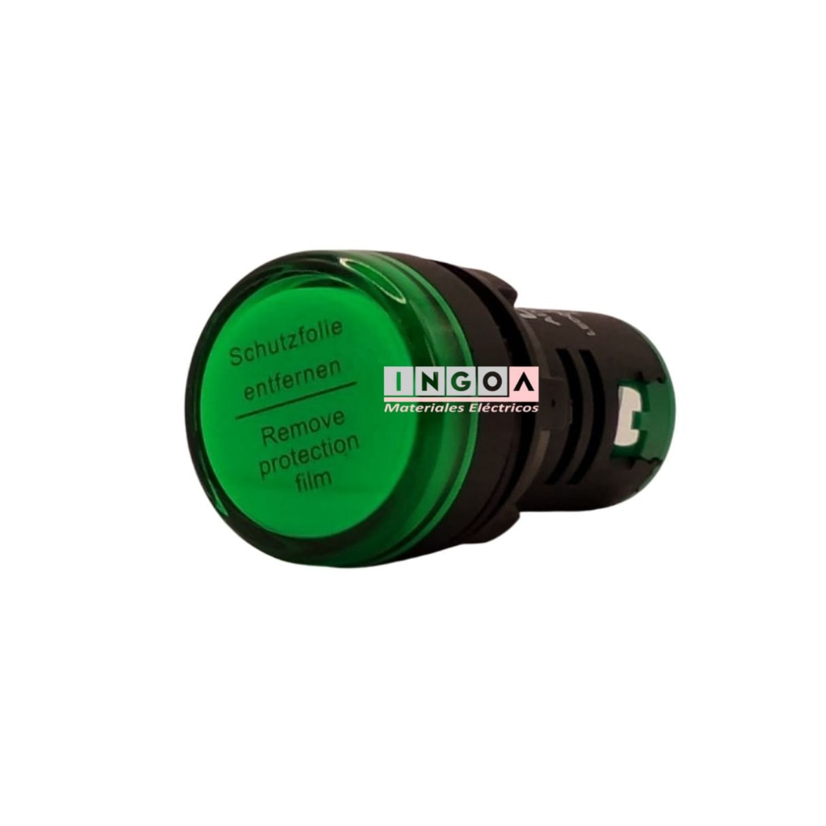 Luz Piloto Led Verde 24VAC/DC 22mm - Vista 4