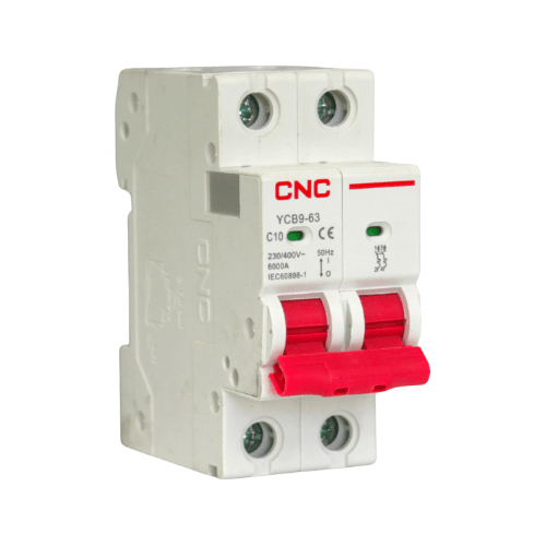Int. Automatico CNC Omnipolar 2x10A 6KA C 0