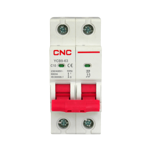 Int. Automatico CNC Omnipolar 2x10A 6KA C2