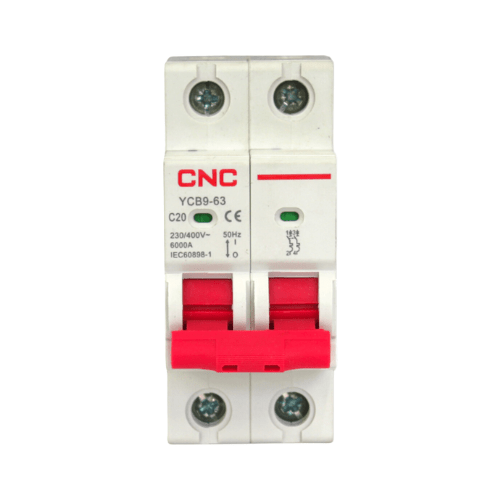 Int. Automatico CNC Omnipolar 2x20A 6KA C2