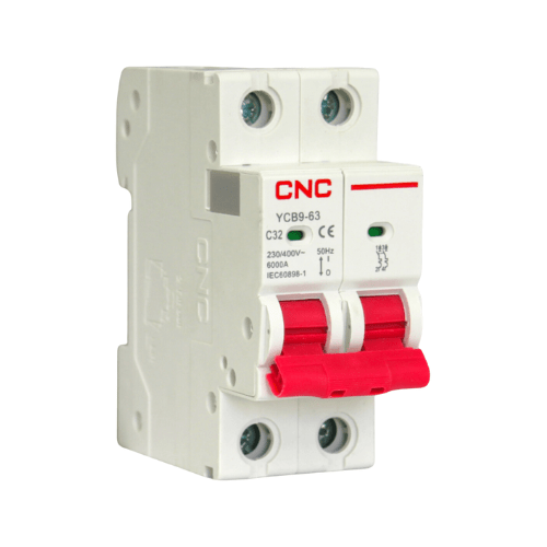 Int. Automatico CNC Omnipolar 2x32A 6KA C - Imagen Principal