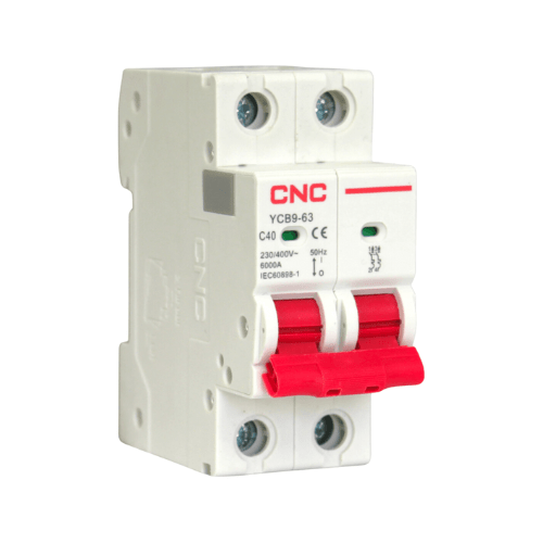 Int. Automatico CNC Omnipolar 2x40A 6KA C - Imagen Principal