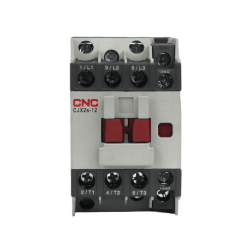 Contactor Trifasico 12A 1NO+1NC Bobina 220V CNC - CJX2s - Vista 2