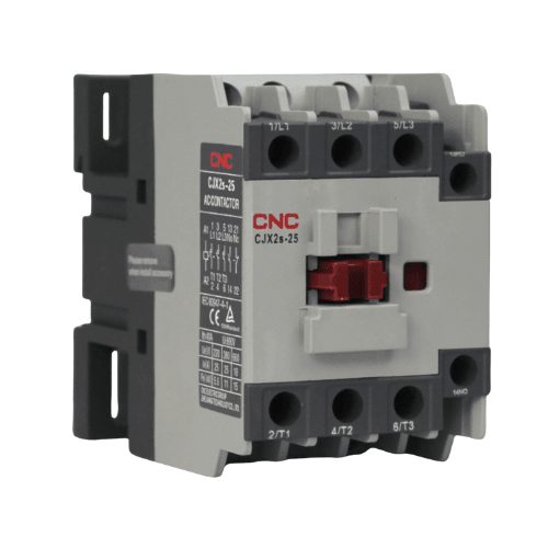 Contactor Trifasico 25A 1NO+1NC Bobina 220V CNC - CJX2s - Vista 3