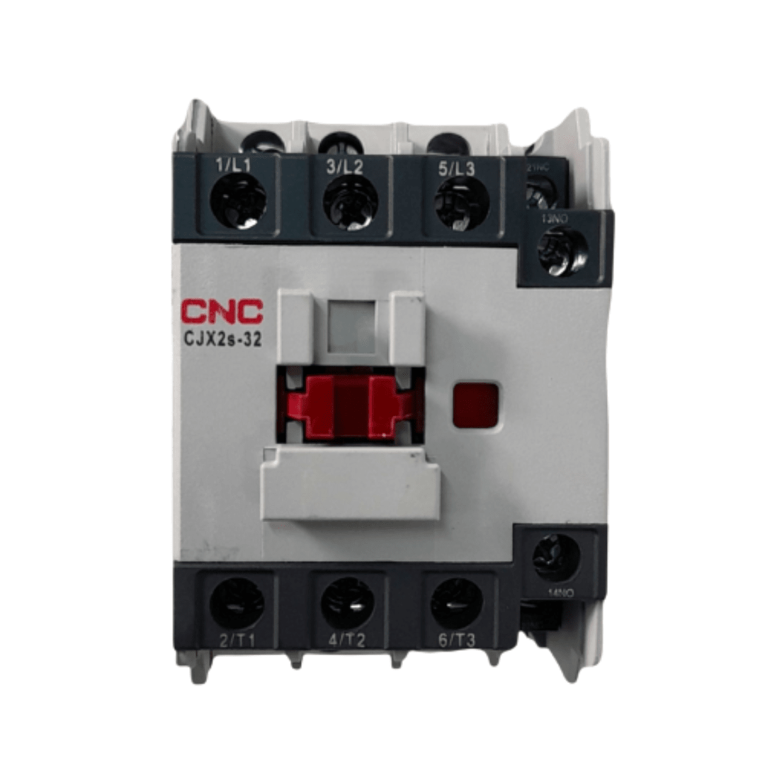 Contactor Trifasico 32A 1NO+1NC Bobina 220V CNC - CJX2s - Vista 2