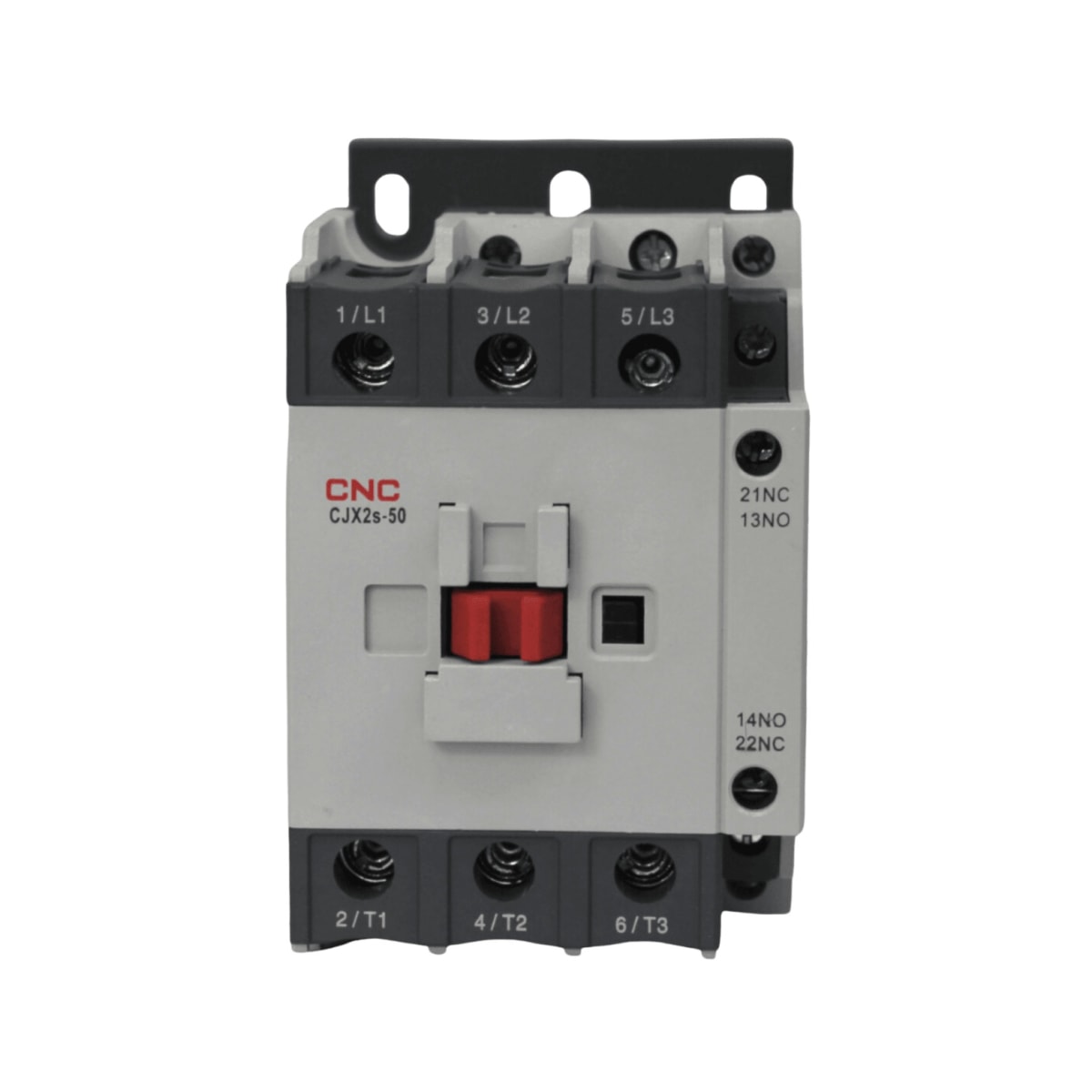 Contactor Trifasico 50A 1NO+1NC Bobina 220V CNC - CJX2s - Vista 2