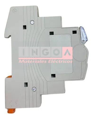 Luz Piloto Riel Din verde 220VAC IP20 - CNC - Vista 4