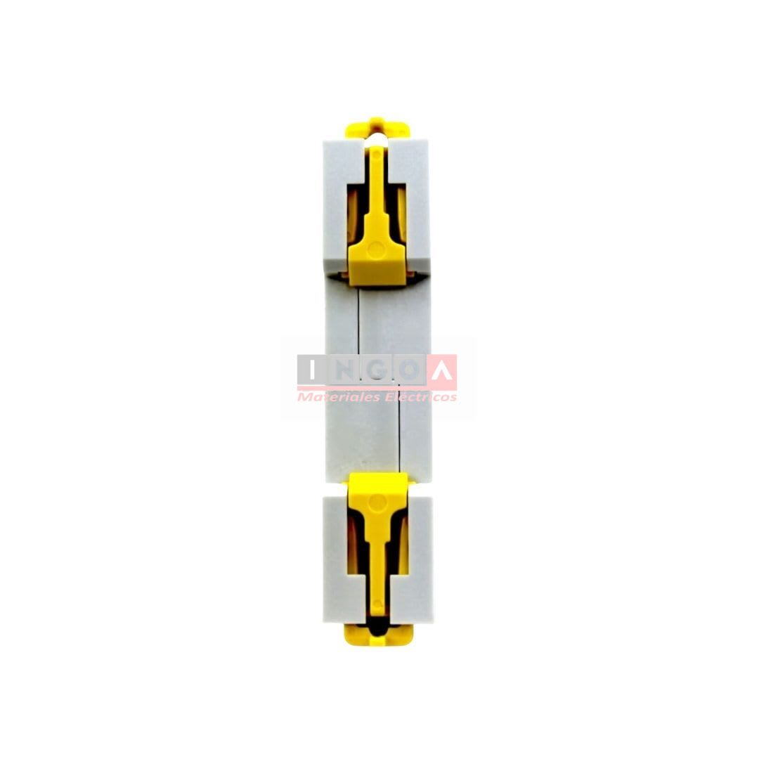 Luz Piloto Voltimetro a Riel DIN Trifasico 80-500VAC YCMV3 CNC - Vista 5