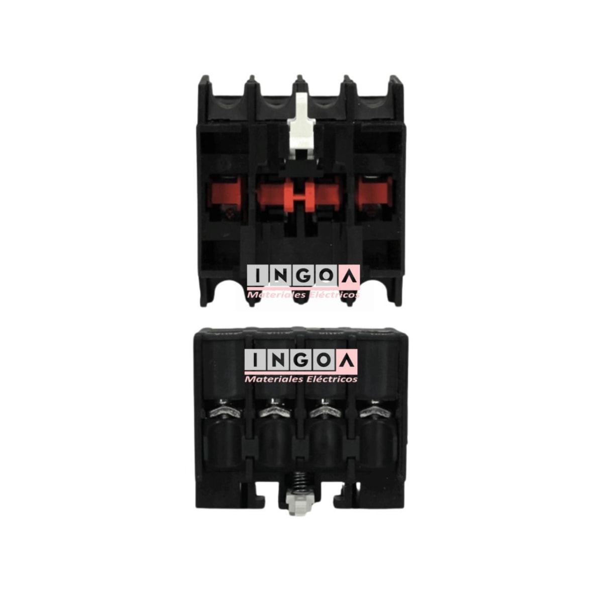 Contacto Auxiliar Frontal para Contactor 1NO+1NC - CNC - Vista 10