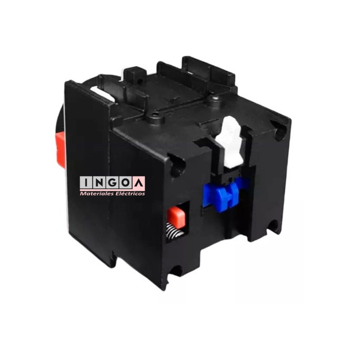 Temporizador Frontal p/Contactor On Delay LA2-DT4 10-180seg 1NO+1NC - Vista 5