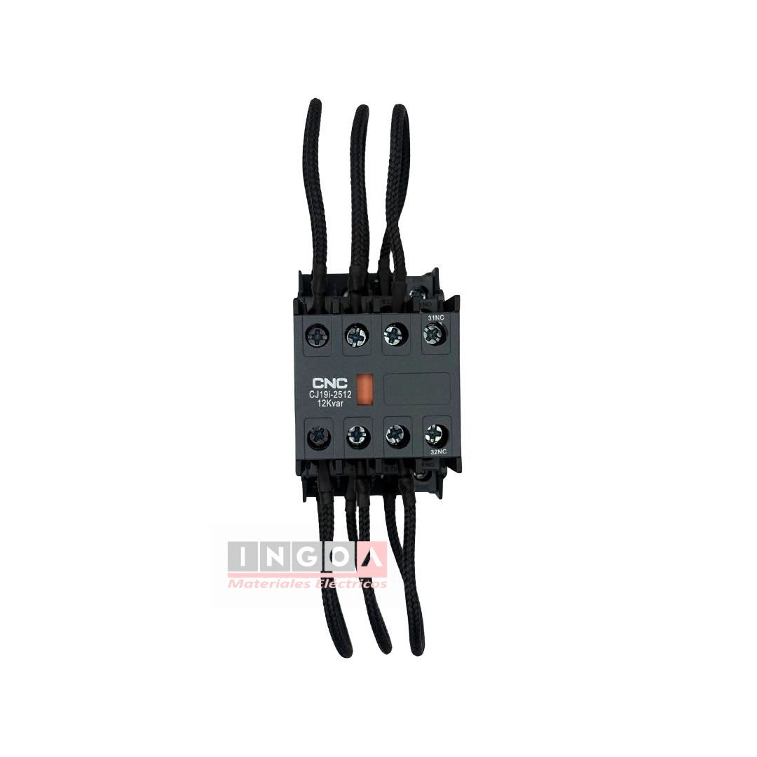 Contactor CJ19i 25A 12kVAR Bobina 220V CNC2