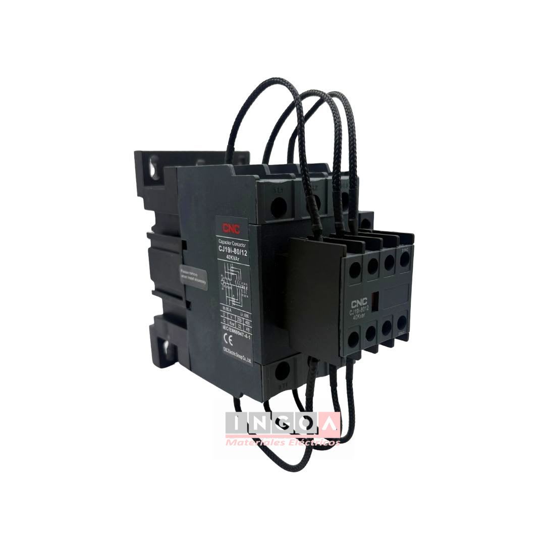 Contactor CJ19i 32A 18kVAR Bobina 220V CNC3