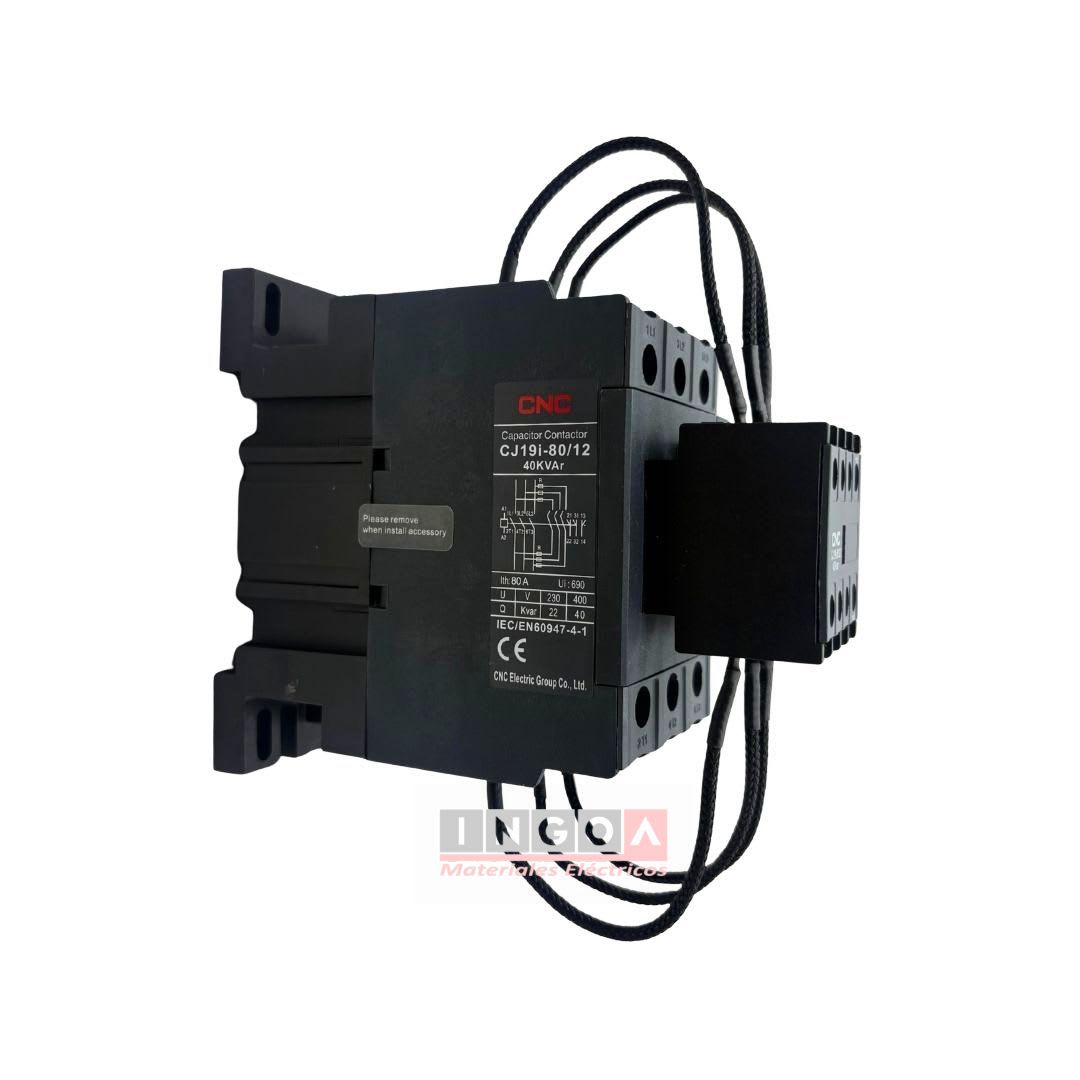 Contactor CJ19i 32A 18kVAR Bobina 220V CNC5