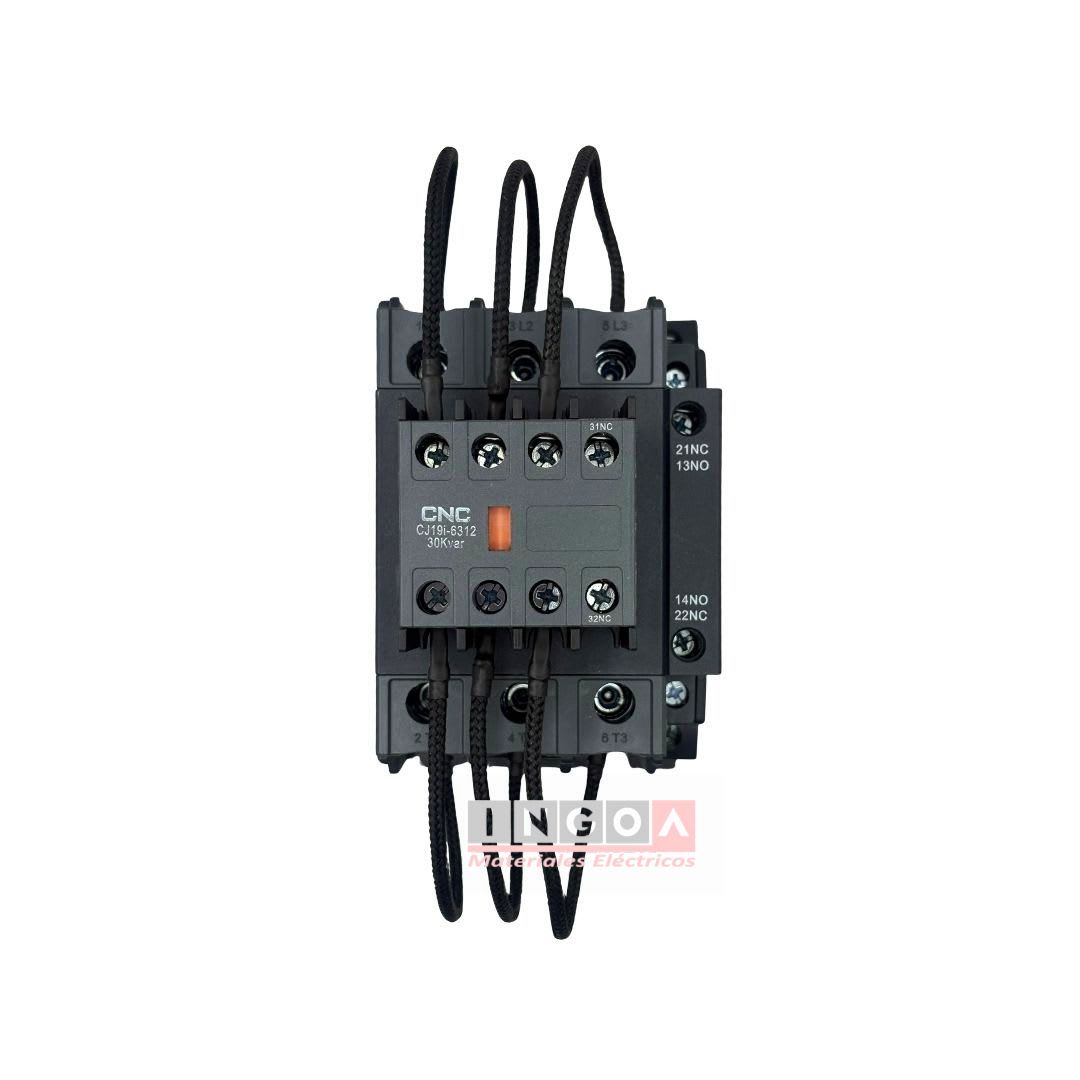 Contactor CJ19 65A 35kVAR Bobina 220V CNC2