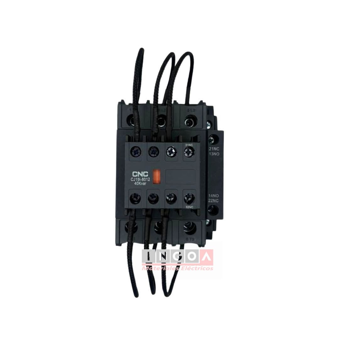 Contactor CJ19i 80A 40kVAR Bobina 220V CNC2