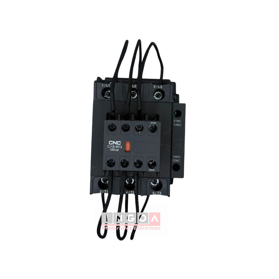 Contactor CJ19i 95A 45kVAR Bobina 220V CNC2