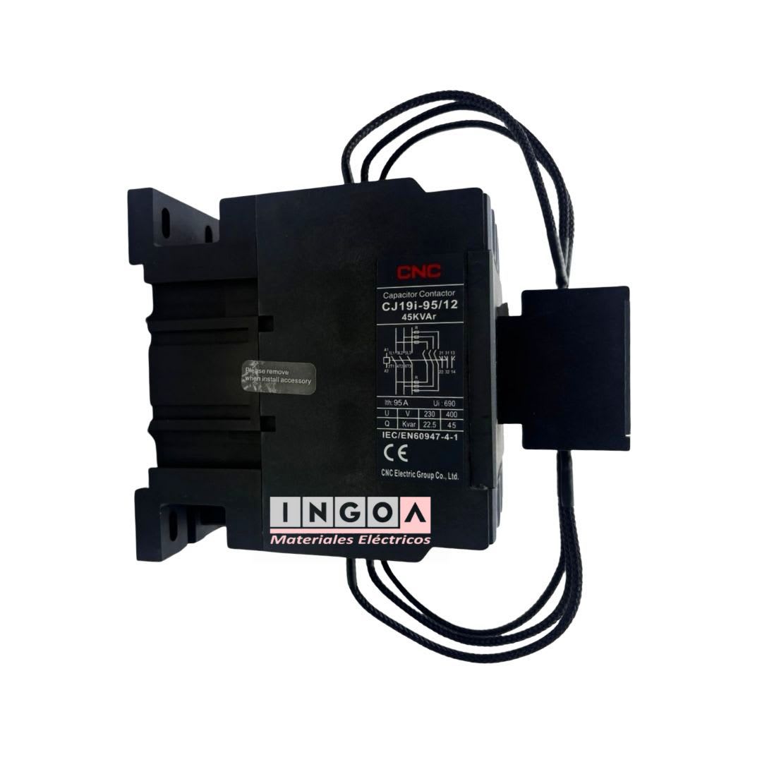 Contactor CJ19i 95A 45kVAR Bobina 220V CNC5