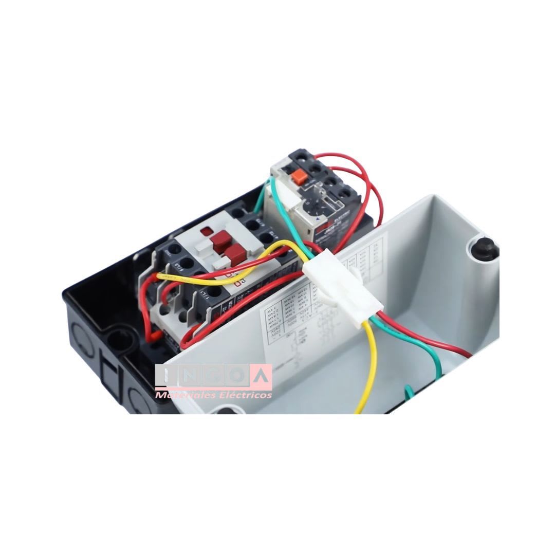 Partidor Magnetico YCQ7-18, 12A-18A CNC - Vista 7