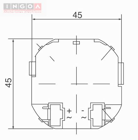 Horómetro BZ142-1, 0h-99999h CNC - Vista 4