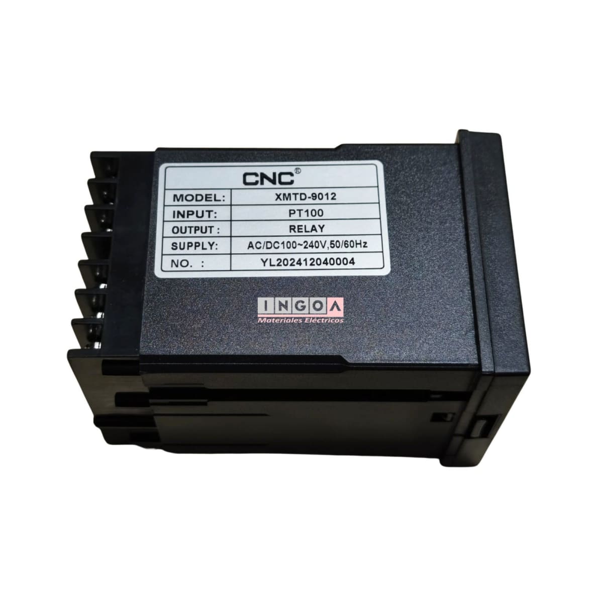 Controlador de Temperatura, 72x72, PT100, XMTD-9012 CNC3