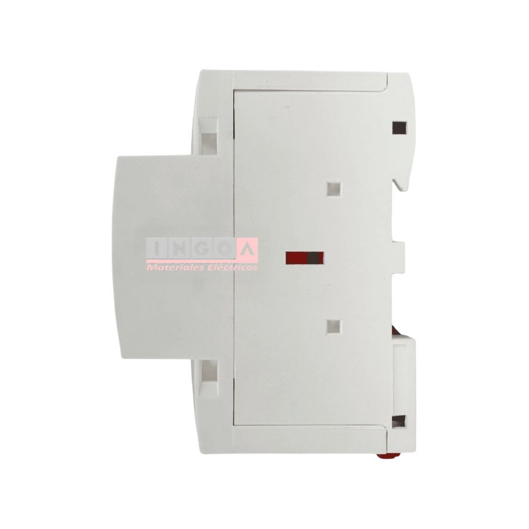 Contactor Modular 25A 4NO Bobina 220V - CNC YCCH6-25/40 - Vista 3