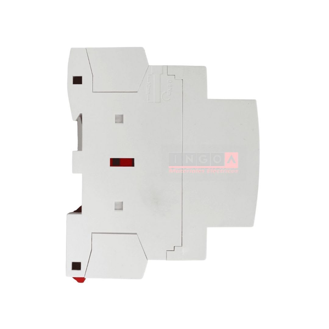 Contactor Modular 25A 4NO Bobina 220V - CNC YCCH6-25/40 - Vista 4