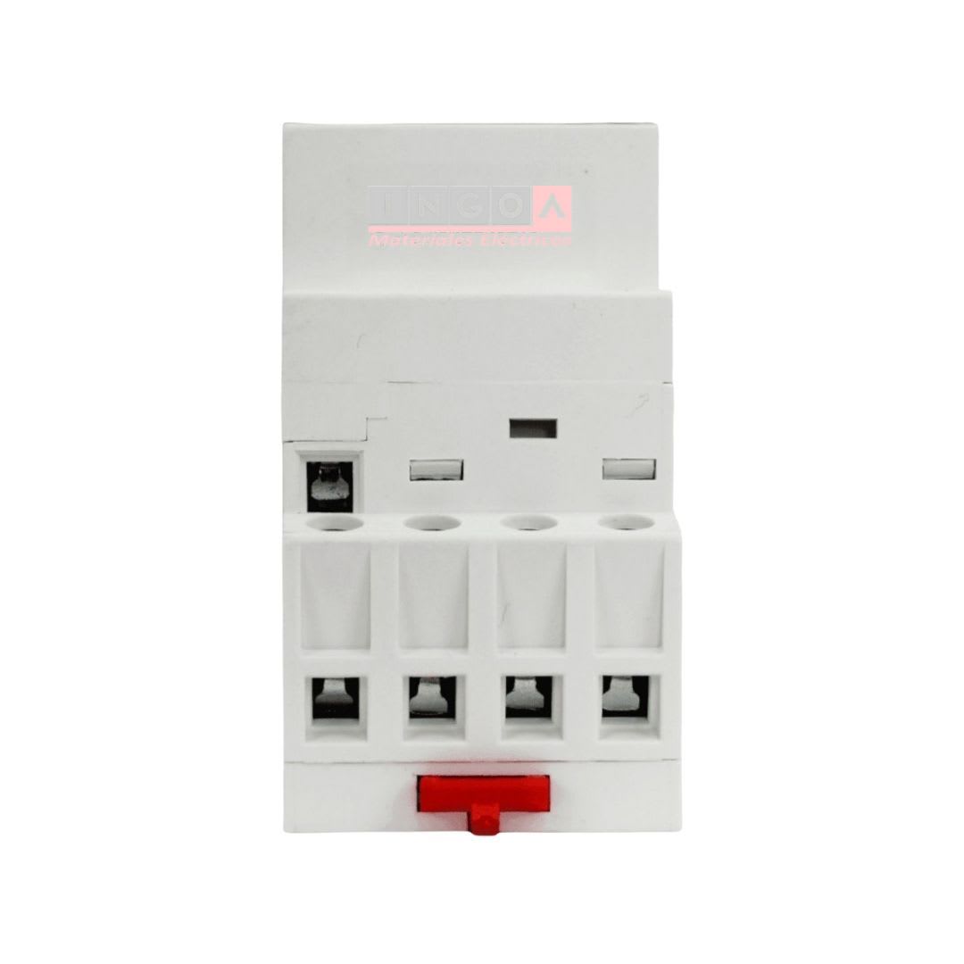 Contactor Modular 25A 4NO Bobina 220V - CNC YCCH6-25/406