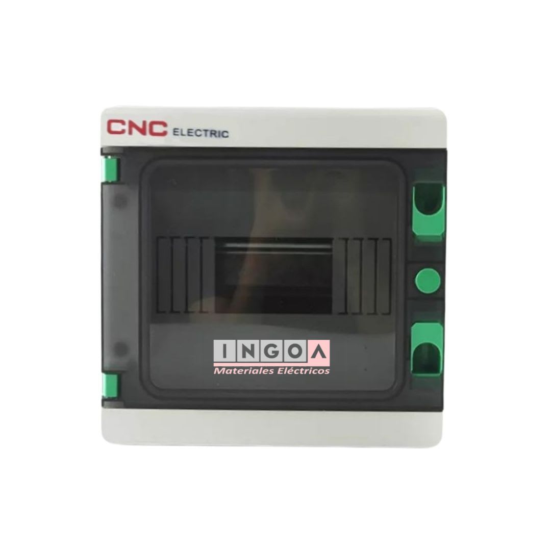 Tablero Exterior Sobrepuesto PVC IP65 8 Polos - CNC - Vista 6