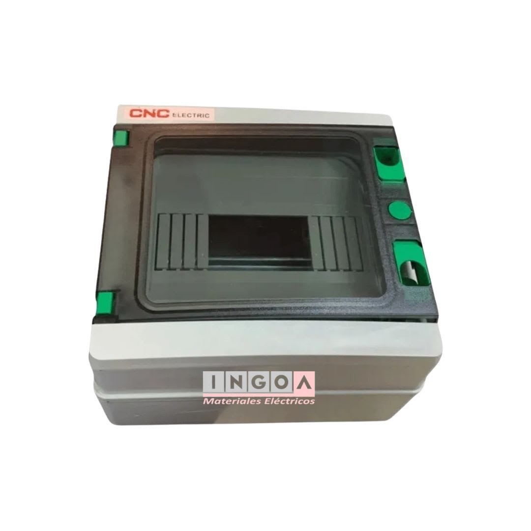 Tablero Exterior Sobrepuesto PVC IP65 8 Polos - CNC - Vista 7