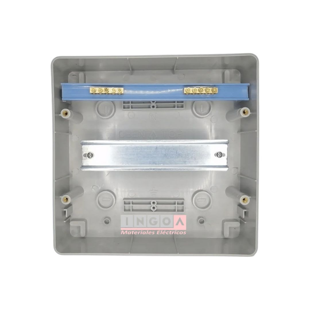 Tablero Exterior Sobrepuesto PVC IP65 8 Polos - CNC - Vista 11