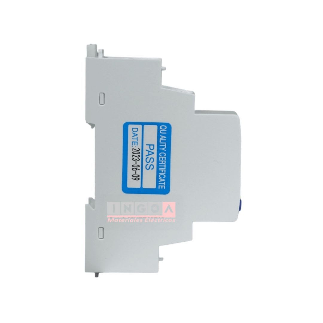 Remarcador Monofasico Digital a Riel Din 45A Modbus 1 puesto CNC - Vista 5