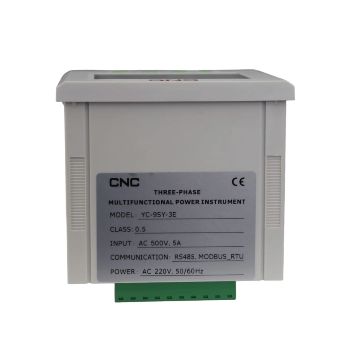 Analizador de Red Multifuncional Panel con Pantalla LCD YC-9SY-3E CNC - Vista 5